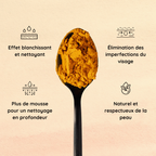 Pads nettoyants au curcuma